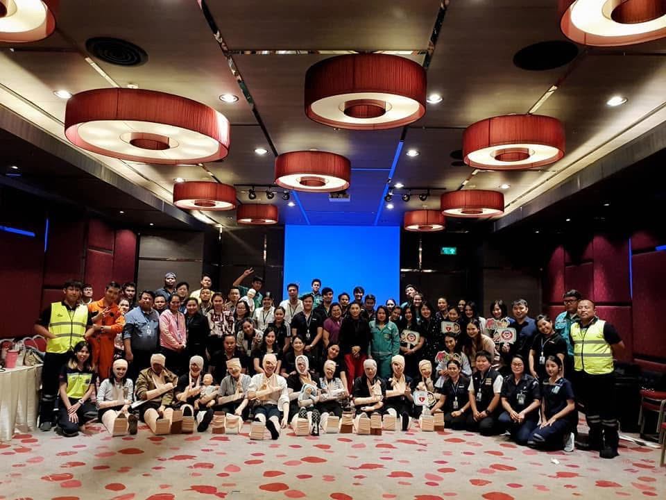อบรมปฐมพยาบาลและ CPR สำหรับองค์กร